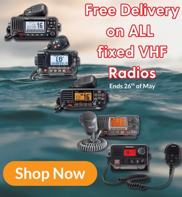 Free Delivery on All Fixed VHF Radios