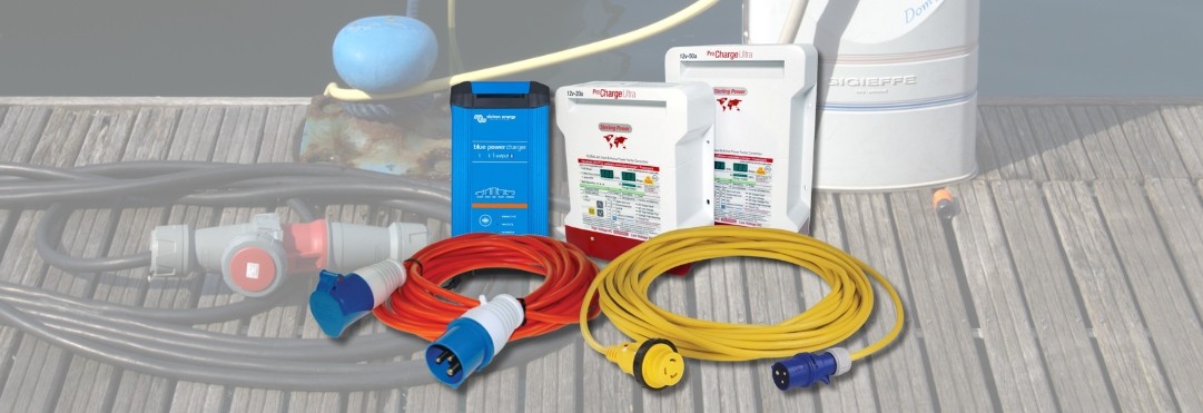 Inverters, Battery Chargers & Shore Power