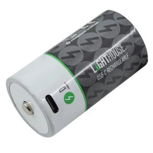 Lighthouse D USB-C Rechargeable Li-ion Battery - 2 Pack