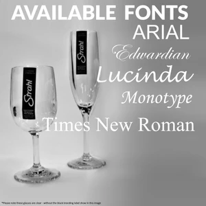 Force 4 Engraved Unbreakable Glass Set of 4 