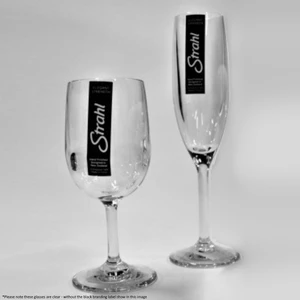 Force 4 Engraved Unbreakable Glass Set of 4 