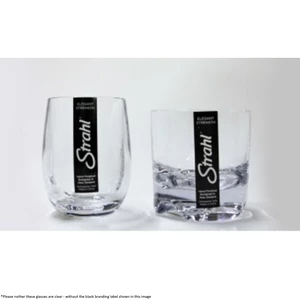 Force 4 Engraved Unbreakable Glass Set of 4 