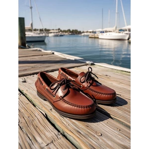 Sebago Men's Schooner Leather Boat Shoe