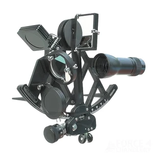 Celestaire Astra 3B Deluxe Metal Sextant - All View 