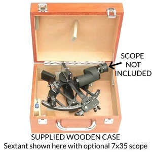 Celestaire Astra 3B Deluxe Metal Sextant - Split View 