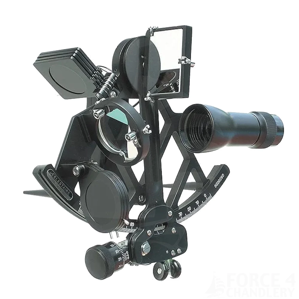 Astra 3B Deluxe Metal Sextant - Split View