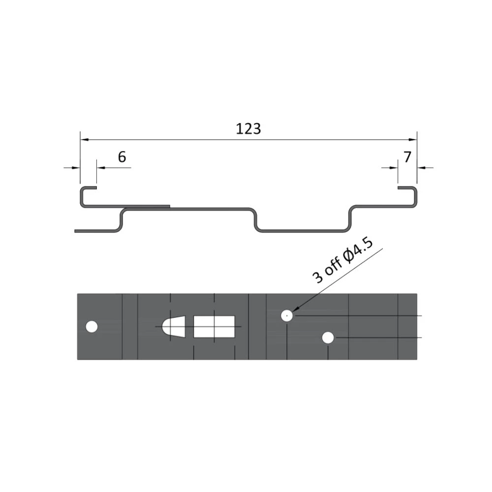 Trailer Number Plate Holder (Pair)