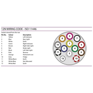 Maypole Conversion Adaptor - 7pin Vehicle To 13 Pin Trailer 