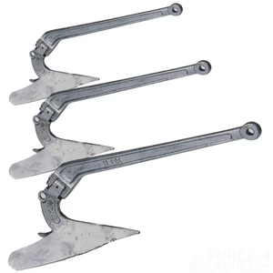 Force 4 Plough Anchor Galvanised Steel 