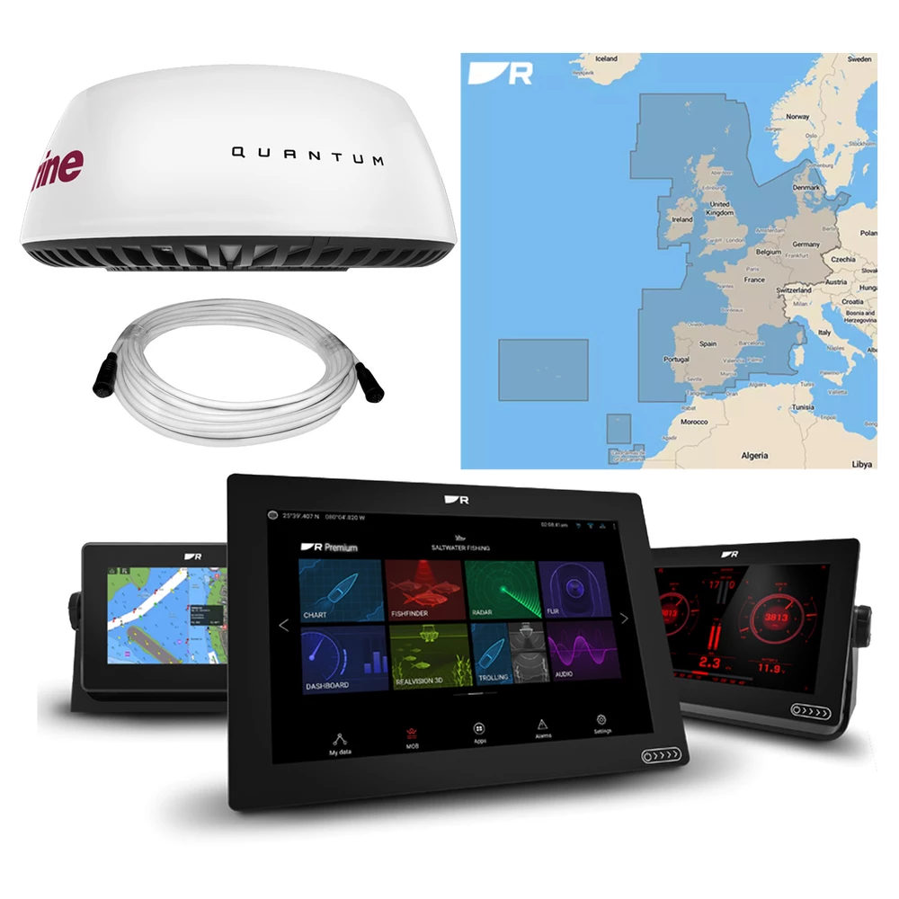 Axiom Plus 9 and Quantum Q24C Radar Bundle