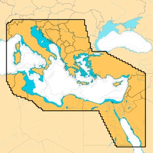 C-Map Discover X East Mediterranean Electronic Chart For B&G Zeus S and SIMRAD NSX