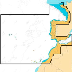 C-Map Reveal X West Europe Electronic Chart For B&G Zeus S and SIMRAD NSX