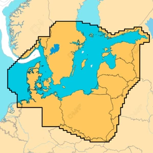 C-Map Reveal X Skagerrak, Kattegat & Baltic Sea Electronic Chart For B&G Zeus S and SIMRAD NSX