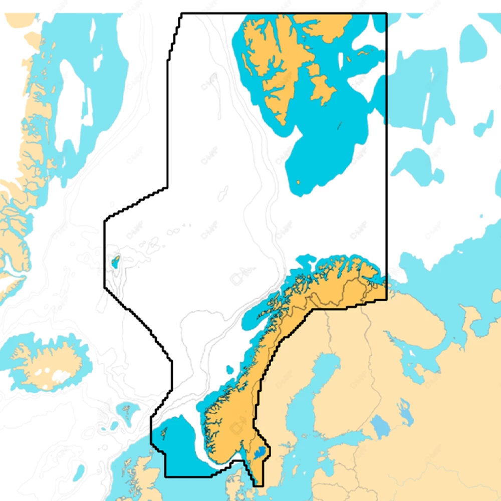Reveal X Norwegian Sea, North Sea, Skagerrak Electronic Chart For B&G Zeus S and SIMRAD NSX