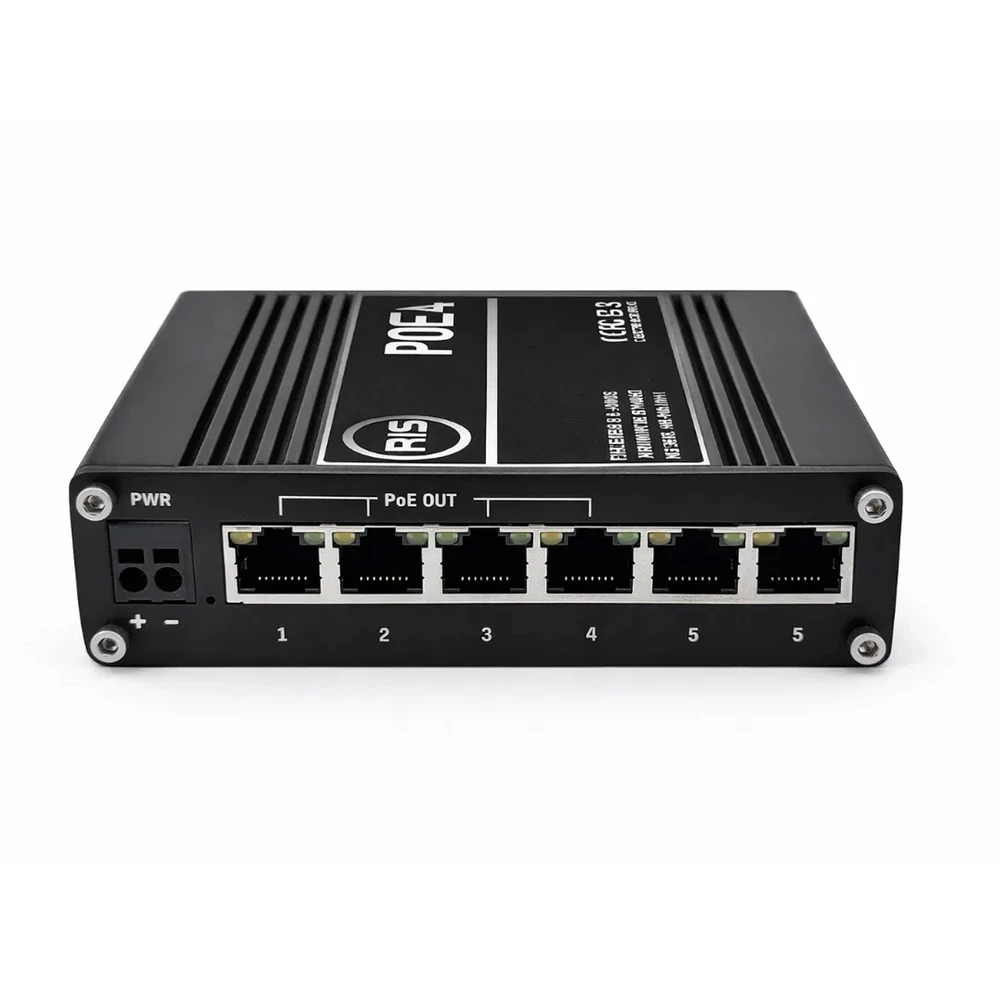 4 Port Power over Ethernet (PoE) Switch 