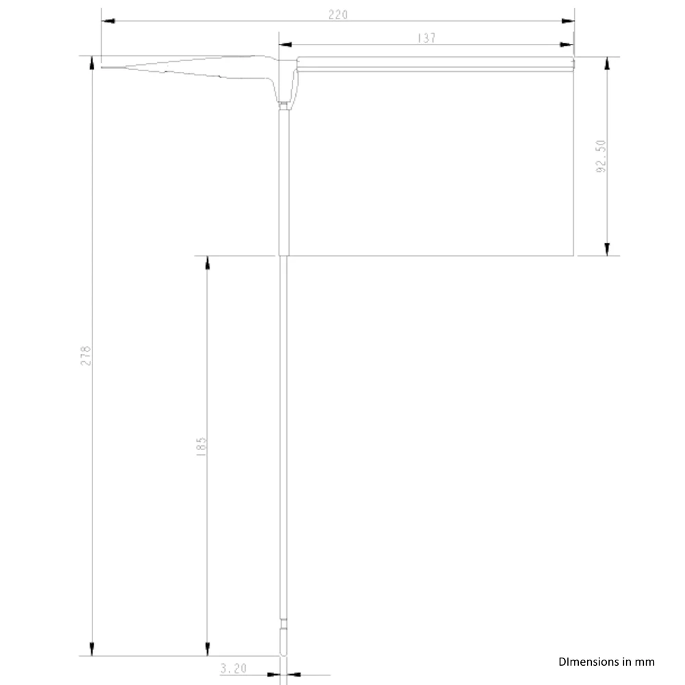 Dinghy Racing Burgee Short