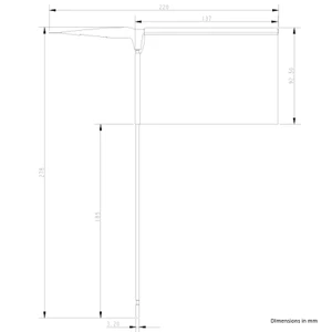 Allen Dinghy Racing Burgee Short 