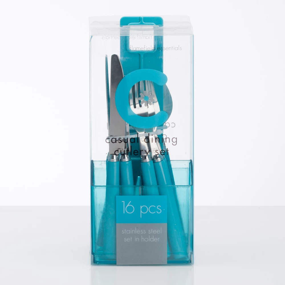 Cutlery Set in Holder - 16 Piece