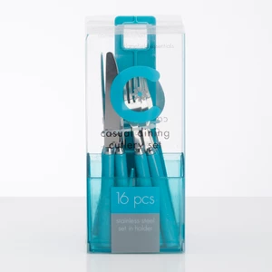 Flamefield Cutlery Set in Holder - 16 Piece 