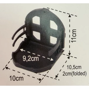 Force 4 Store-All Folding Drinks Holder 