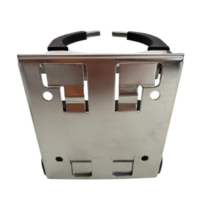 Force 4 Folding Cup Holder - Stainless Steel 