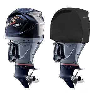 Oceansouth Fitted Outboard Motor Cover - Yamaha 200-250HP V6 VMAX SHO (2022-2024) 
