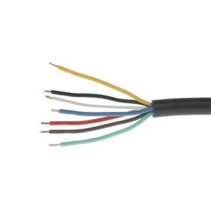 Maypole Black 7 Core Light Board Cable 