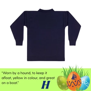 Guernsey Woollens Genuine Guernsey Men's Jumper Navy 