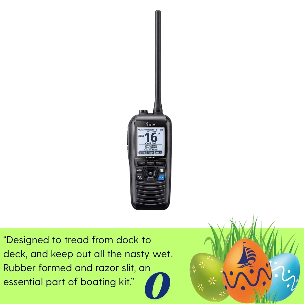 IC-M94DE DSC Handheld VHF With AIS Receiver