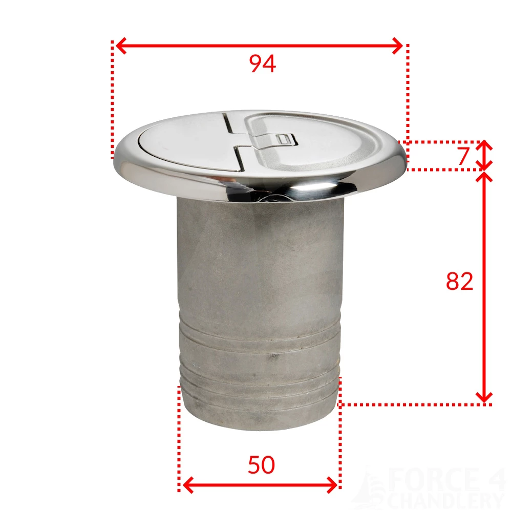 Quick Lock Diesel Deck Filler 50 mm