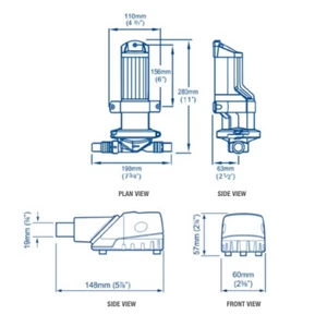Whale Bilge IC Pump 12V 