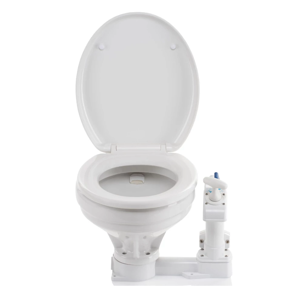 Force 4 Manual Sea Toilet - Regular Bowl with Soft Close Lid 