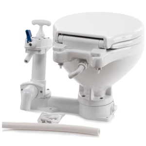 Force 4 Manual Sea Toilet - Regular Bowl with Soft Close Lid 