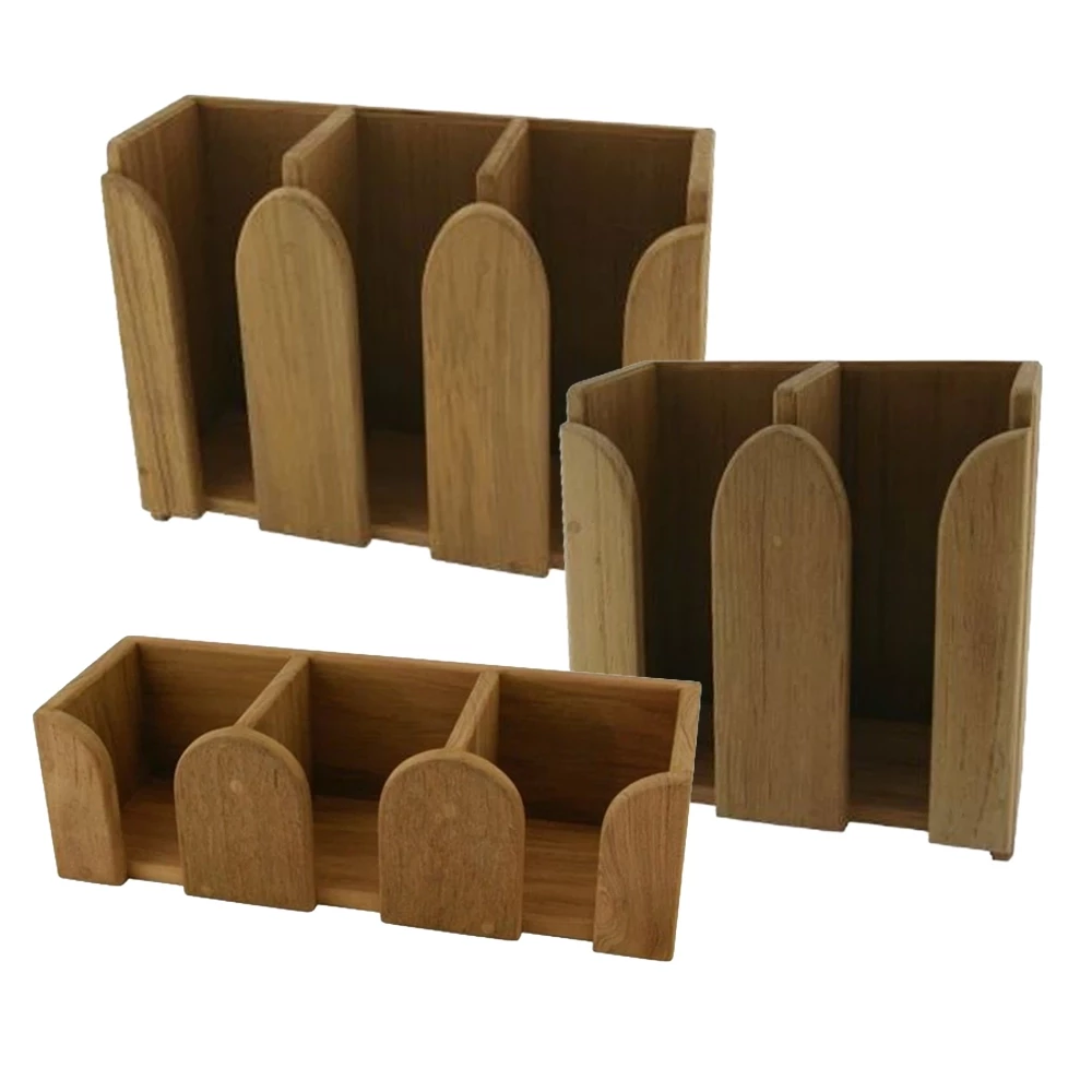 Teak Mug Holder