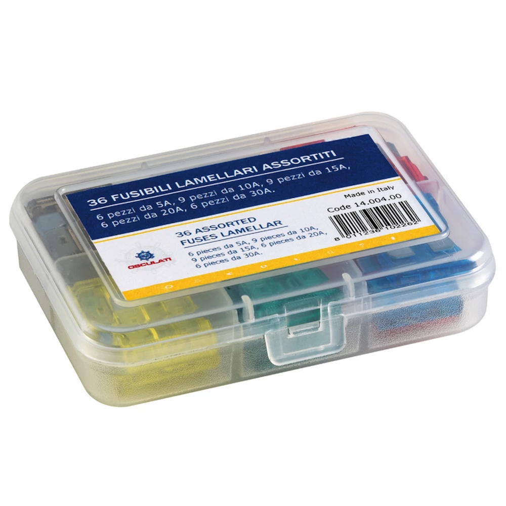 Assorted Blade Fuses 36 Pack