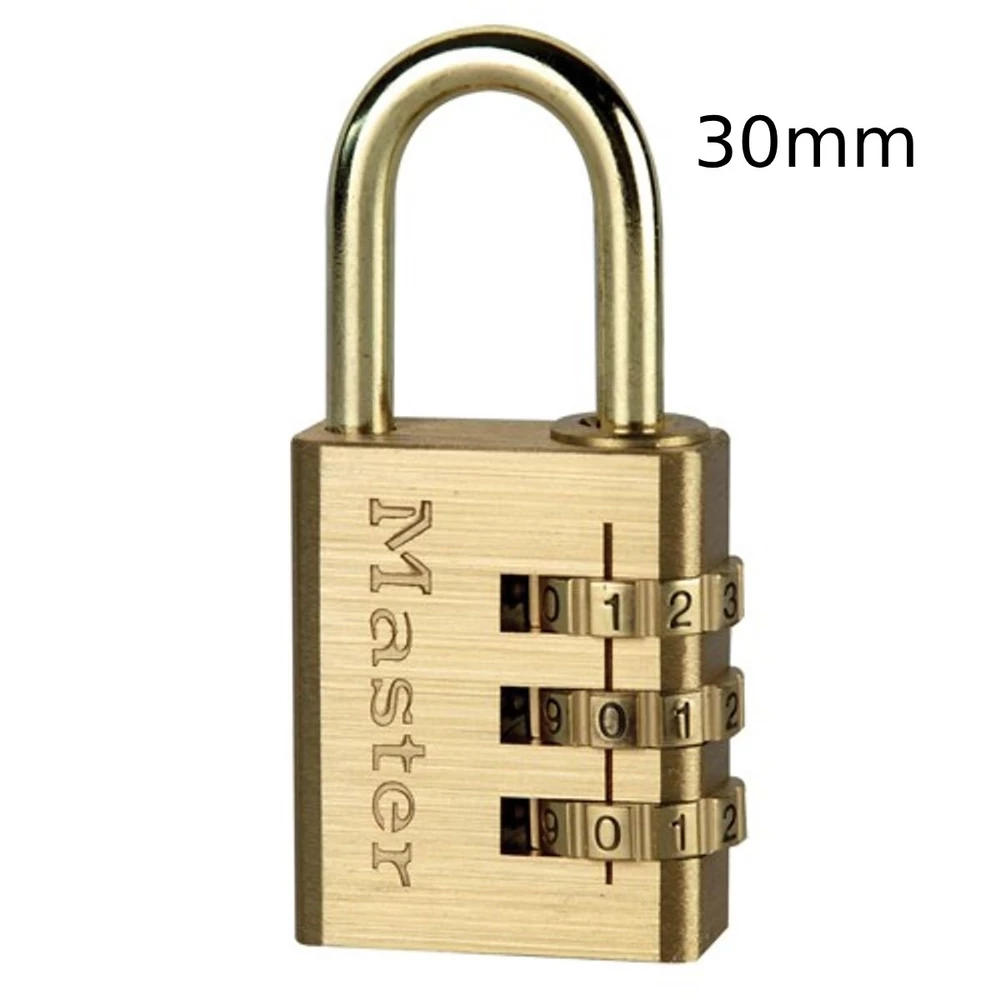 Masterlock Brass Combination Padlock 