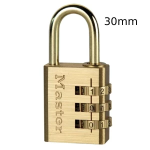 Masterlock Brass Combination Padlock 
