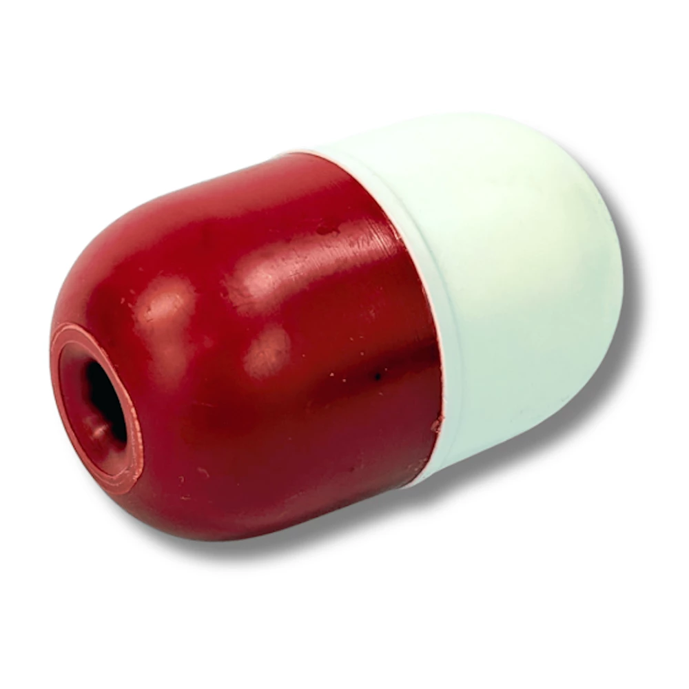 Rope Float for 8mm Line - Red/White
