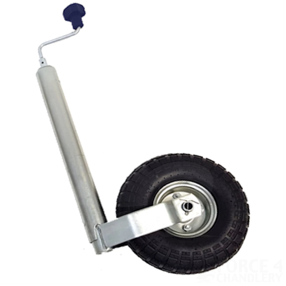 Jockey Wheel 48mm Dia. with Pneumatic Tyre