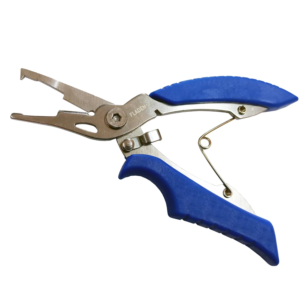 Split Ring Fishing Pliers with Braid Cutter