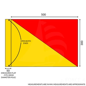 Windward Danbuoy Flag 30 x 50cm