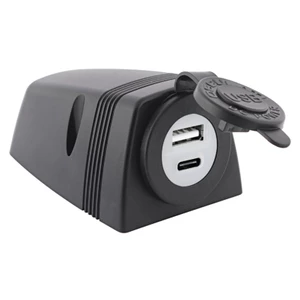 Osculati USB A and C Charger Socket - Surface Mount