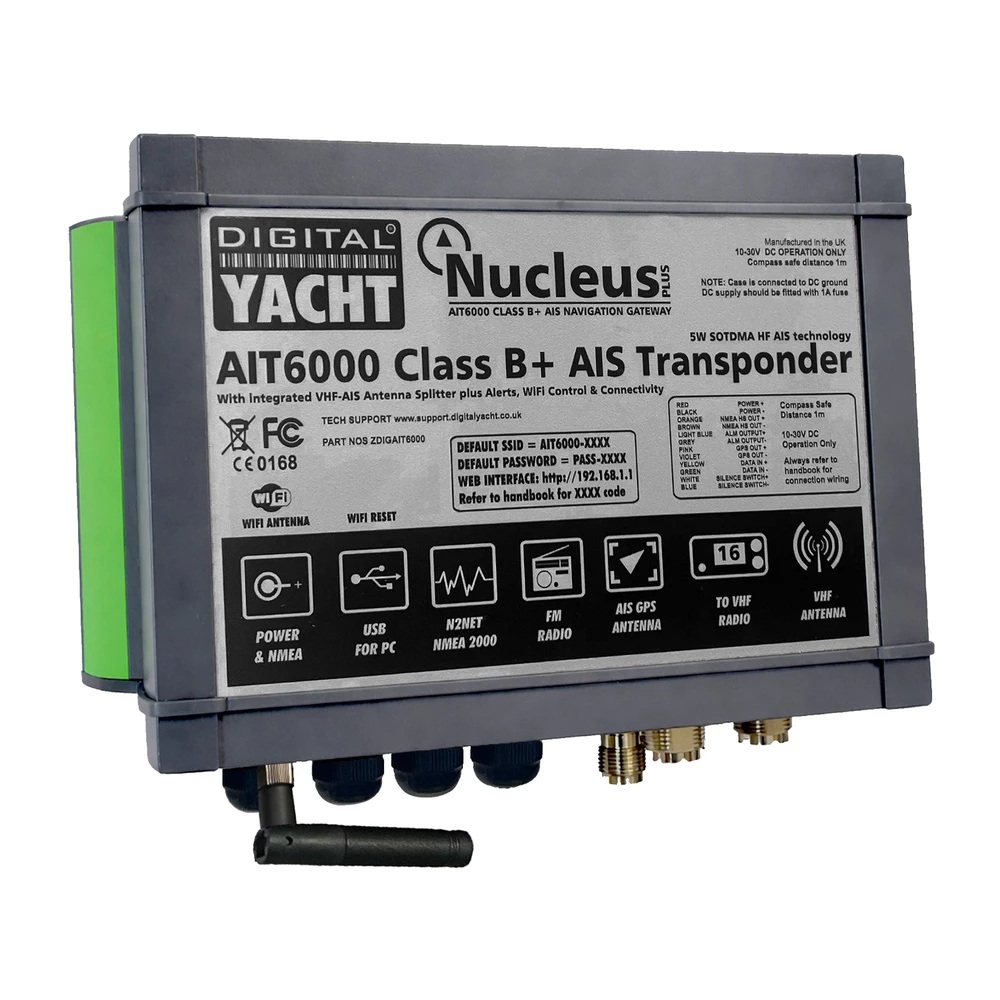 AIT6000 Class B Plus AIS Transponder