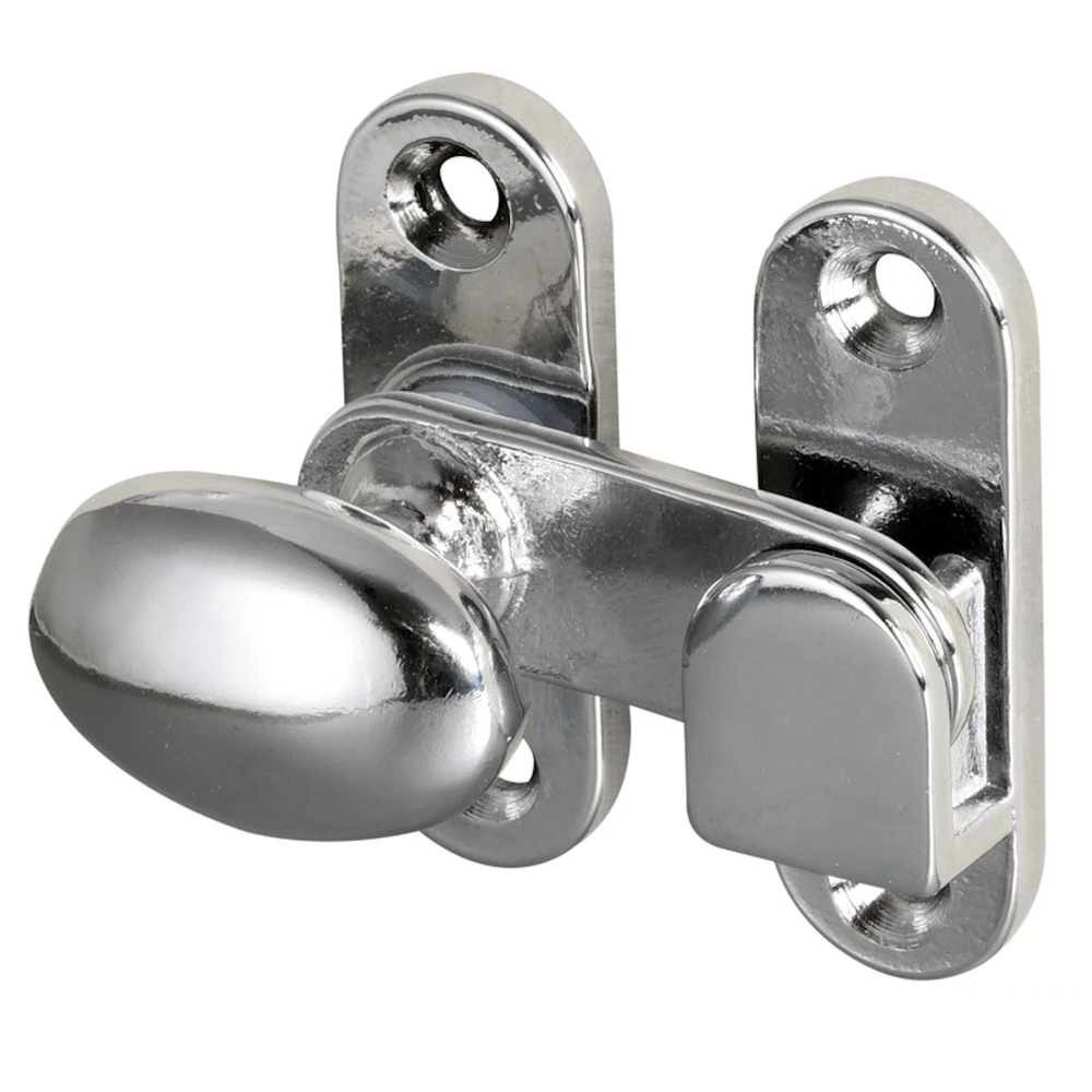 Cupboard/Locker Catch - Chromed Brass