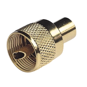 Glomex PL259 Gold VHF Connector