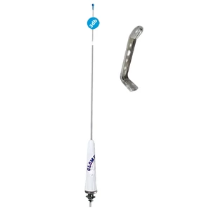 Glomex 0.9m Stainless Steel Whip VHF Antenna Kit 