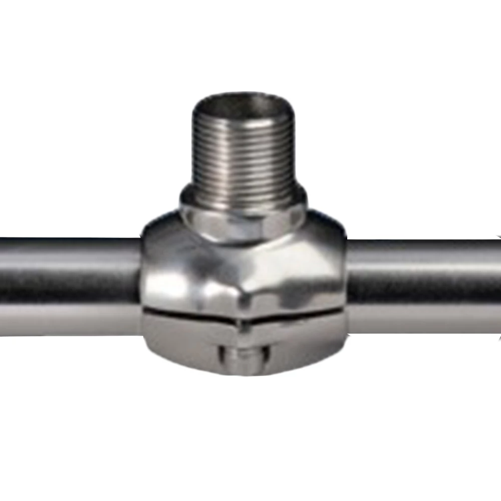 Scanstrut Single GPS/VHF Antenna Handrail Mount Stainless Steel 