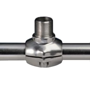 Scanstrut Single GPS/VHF Antenna Handrail Mount Stainless Steel 