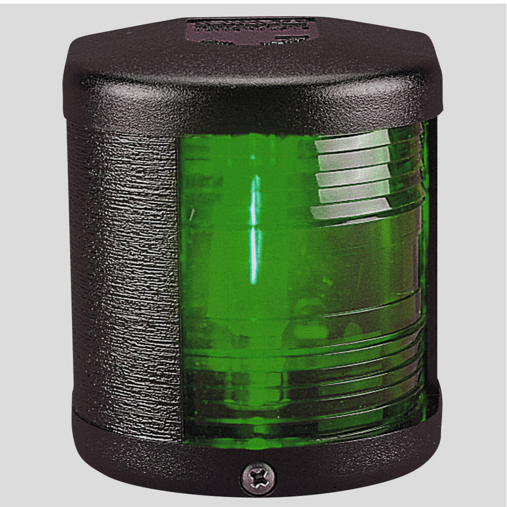 Aquasignal Series 25 Starboard (Black) Navigation Light