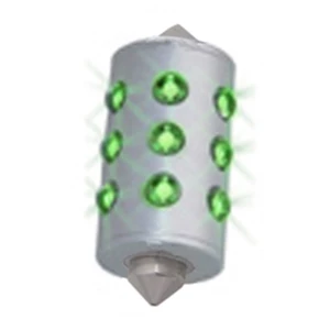 Force 4 Festoon LED Green (Stb’d) Bulb 